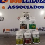 LOTE 251 - 05 SUPLEMENTOS FLORA REAL. (NOVO) (NO ESTADO) ATENÇÃO! FAZER A VISITAÇÃO ANTES DE ARREMATAR, NÃO SABEMOS SE FUNCIONA. LEILÃO NÃO TEM GARANTIA E NEM DEVOLUÇÃO, SUJEITO A POSSÍVEIS AVARIAS VISÍVEIS/OCULTAS E/OU AUSÊNCIA DE COMPONENTES.