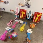 LOTE 342 - 01 LOTE COM VÁRIOS BRINQUEDOS PARA PET. (NOVO) (NO ESTADO) ATENÇÃO! FAZER A VISITAÇÃO ANTES DE ARREMATAR, NÃO SABEMOS SE FUNCIONA. LEILÃO NÃO TEM GARANTIA E NEM DEVOLUÇÃO, SUJEITO A POSSÍVEIS AVARIAS VISÍVEIS/OCULTAS E/OU AUSÊNCIA DE COMPONENTES.
