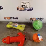 LOTE 291 - 01 LOTE COM VÁRIOS BRINQUEDOS PARA PET TAMANHO G. (NOVO) (NO ESTADO) ATENÇÃO! FAZER A VISITAÇÃO ANTES DE ARREMATAR, NÃO SABEMOS SE FUNCIONA. LEILÃO NÃO TEM GARANTIA E NEM DEVOLUÇÃO, SUJEITO A POSSÍVEIS AVARIAS VISÍVEIS/OCULTAS E/OU AUSÊNCIA DE COMPONENTES.