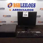 LOTE 326 - 01 CPU LENOVO, 01 MONITOR E 01 TECLADO. (NO ESTADO) ATENÇÃO! FAZER A VISITAÇÃO ANTES DE ARREMATAR, NÃO SABEMOS SE FUNCIONA. LEILÃO NÃO TEM GARANTIA E NEM DEVOLUÇÃO, SUJEITO A POSSÍVEIS AVARIAS VISÍVEIS/OCULTAS E/OU AUSÊNCIA DE COMPONENTES.