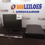 LOTE 263 - 01 CPU LENOVO, 01 MONITOR E 01 TECLADO.  (NO ESTADO) ATENÇÃO! FAZER A VISITAÇÃO ANTES DE ARREMATAR, NÃO SABEMOS SE FUNCIONA. LEILÃO NÃO TEM GARANTIA E NEM DEVOLUÇÃO, SUJEITO A POSSÍVEIS AVARIAS VISÍVEIS/OCULTAS E/OU AUSÊNCIA DE COMPONENTES.