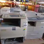 LOTE 233 - 01 IMPRESSORA RICOH MP C2051 E 01 IMPRESSORA SAMSUNG 6555NX. (NO ESTADO) ATENÇÃO! FAZER A VISITAÇÃO ANTES DE ARREMATAR, NÃO SABEMOS SE FUNCIONA. LEILÃO NÃO TEM GARANTIA E NEM DEVOLUÇÃO, SUJEITO A POSSÍVEIS AVARIAS VISÍVEIS/OCULTAS E/OU AUSÊNCIA DE COMPONENTES.