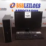 LOTE 120 - 01 CPU HP E 01 MONITOR COM TECLADO. (NO ESTADO) ATENÇÃO! FAZER A VISITAÇÃO ANTES DE ARREMATAR, NÃO SABEMOS SE FUNCIONA. LEILÃO NÃO TEM GARANTIA E NEM DEVOLUÇÃO, SUJEITO A POSSÍVEIS AVARIAS VISÍVEIS/OCULTAS E/OU AUSÊNCIA DE COMPONENTES.