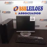 LOTE 125 - 01 CPU HP E 01 MONITOR COM TECLADO. (NO ESTADO) ATENÇÃO! FAZER A VISITAÇÃO ANTES DE ARREMATAR, NÃO SABEMOS SE FUNCIONA. LEILÃO NÃO TEM GARANTIA E NEM DEVOLUÇÃO, SUJEITO A POSSÍVEIS AVARIAS VISÍVEIS/OCULTAS E/OU AUSÊNCIA DE COMPONENTES.