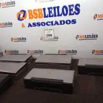 LOTE 289 - 06 IMPRESSORAS HP OFFICEJET100. (NO ESTADO) ATENÇÃO! FAZER A VISITAÇÃO ANTES DE ARREMATAR, NÃO SABEMOS SE FUNCIONA. LEILÃO NÃO TEM GARANTIA E NEM DEVOLUÇÃO, SUJEITO A POSSÍVEIS AVARIAS VISÍVEIS/OCULTAS E/OU AUSÊNCIA DE COMPONENTES.