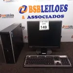 LOTE 149 - 01 CPU HP E 01 MONITOR COM TECLADO. (NO ESTADO) ATENÇÃO! FAZER A VISITAÇÃO ANTES DE ARREMATAR, NÃO SABEMOS SE FUNCIONA. LEILÃO NÃO TEM GARANTIA E NEM DEVOLUÇÃO, SUJEITO A POSSÍVEIS AVARIAS VISÍVEIS/OCULTAS E/OU AUSÊNCIA DE COMPONENTES.
