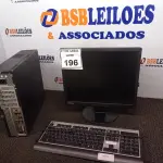 LOTE 196 - 01 CPU ITAUTEC E 01 MONITOR COM TECLADO. (NO ESTADO) ATENÇÃO! FAZER A VISITAÇÃO ANTES DE ARREMATAR, NÃO SABEMOS SE FUNCIONA. LEILÃO NÃO TEM GARANTIA E NEM DEVOLUÇÃO, SUJEITO A POSSÍVEIS AVARIAS VISÍVEIS/OCULTAS E/OU AUSÊNCIA DE COMPONENTES.
