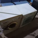 LOTE 349 - 01 MÁQUINA DE LAVAR ROUPAS CONTINENTAL E 01 SECADORA DE ROUPAS BRASTEMP. (NO ESTADO) ATENÇÃO! FAZER A VISITAÇÃO ANTES DE ARREMATAR, NÃO SABEMOS SE FUNCIONA. LEILÃO NÃO TEM GARANTIA E NEM DEVOLUÇÃO, SUJEITO A POSSÍVEIS AVARIAS VISÍVEIS/OCULTAS E/OU AUSÊNCIA DE COMPONENTES.