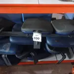 LOTE 330 - 01 LOTE COM CADEIRAS DESMONTADAS. (NO ESTADO) ATENÇÃO! FAZER A VISITAÇÃO ANTES DE ARREMATAR, NÃO SABEMOS SE FUNCIONA. LEILÃO NÃO TEM GARANTIA E NEM DEVOLUÇÃO, SUJEITO A POSSÍVEIS AVARIAS VISÍVEIS/OCULTAS E/OU AUSÊNCIA DE COMPONENTES.