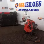 LOTE 139 - 01 MARTELETE EIN HELL COM MALETA. (NO ESTADO) ATENÇÃO! FAZER A VISITAÇÃO ANTES DE ARREMATAR, NÃO SABEMOS SE FUNCIONA. LEILÃO NÃO TEM GARANTIA E NEM DEVOLUÇÃO, SUJEITO A POSSÍVEIS AVARIAS VISÍVEIS/OCULTAS E/OU AUSÊNCIA DE COMPONENTES.