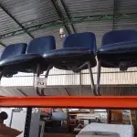 LOTE 313 - 04 CADEIRAS FIXAS PARA ESCRITÓRIO. (NO ESTADO) ATENÇÃO! FAZER A VISITAÇÃO ANTES DE ARREMATAR, NÃO SABEMOS SE FUNCIONA. LEILÃO NÃO TEM GARANTIA E NEM DEVOLUÇÃO, SUJEITO A POSSÍVEIS AVARIAS VISÍVEIS/OCULTAS E/OU AUSÊNCIA DE COMPONENTES.