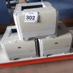 LOTE 302 - 03 IMPRESSORAS HP LASER JET P2055DN (NO ESTADO) ATENÇÃO! FAZER A VISITAÇÃO ANTES DE ARREMATAR, NÃO SABEMOS SE FUNCIONA. LEILÃO NÃO TEM GARANTIA E NEM DEVOLUÇÃO, SUJEITO A POSSÍVEIS AVARIAS VISÍVEIS/OCULTAS E/OU AUSÊNCIA DE COMPONENTES.