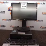 LOTE 219 - 01 CPU HP E 01 MONITOR COM TECLADO. (NO ESTADO) ATENÇÃO! FAZER A VISITAÇÃO ANTES DE ARREMATAR, NÃO SABEMOS SE FUNCIONA. LEILÃO NÃO TEM GARANTIA E NEM DEVOLUÇÃO, SUJEITO A POSSÍVEIS AVARIAS VISÍVEIS/OCULTAS E/OU AUSÊNCIA DE COMPONENTES.