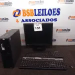 LOTE 158 - 01 CPU HP E 01 MONITOR COM TECLADO. (NO ESTADO) ATENÇÃO! FAZER A VISITAÇÃO ANTES DE ARREMATAR, NÃO SABEMOS SE FUNCIONA. LEILÃO NÃO TEM GARANTIA E NEM DEVOLUÇÃO, SUJEITO A POSSÍVEIS AVARIAS VISÍVEIS/OCULTAS E/OU AUSÊNCIA DE COMPONENTES.