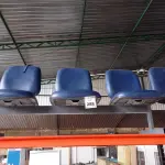 LOTE 288 - 01 LONGARINA 03 LUGARES. (NO ESTADO) ATENÇÃO! FAZER A VISITAÇÃO ANTES DE ARREMATAR, NÃO SABEMOS SE FUNCIONA. LEILÃO NÃO TEM GARANTIA E NEM DEVOLUÇÃO, SUJEITO A POSSÍVEIS AVARIAS VISÍVEIS/OCULTAS E/OU AUSÊNCIA DE COMPONENTES.