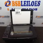 LOTE 251 - 01 IMPRESSORA EPSON TX410. (NO ESTADO) ATENÇÃO! FAZER A VISITAÇÃO ANTES DE ARREMATAR, NÃO SABEMOS SE FUNCIONA. LEILÃO NÃO TEM GARANTIA E NEM DEVOLUÇÃO, SUJEITO A POSSÍVEIS AVARIAS VISÍVEIS/OCULTAS E/OU AUSÊNCIA DE COMPONENTES.