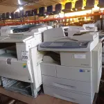 LOTE 233 - 01 IMPRESSORA RICOH MP C2051 E 01 IMPRESSORA SAMSUNG 6555NX. (NO ESTADO) ATENÇÃO! FAZER A VISITAÇÃO ANTES DE ARREMATAR, NÃO SABEMOS SE FUNCIONA. LEILÃO NÃO TEM GARANTIA E NEM DEVOLUÇÃO, SUJEITO A POSSÍVEIS AVARIAS VISÍVEIS/OCULTAS E/OU AUSÊNCIA DE COMPONENTES.