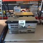 LOTE 150 - 04 SWITCHES. (NO ESTADO) ATENÇÃO! FAZER A VISITAÇÃO ANTES DE ARREMATAR, NÃO SABEMOS SE FUNCIONA. LEILÃO NÃO TEM GARANTIA E NEM DEVOLUÇÃO, SUJEITO A POSSÍVEIS AVARIAS VISÍVEIS/OCULTAS E/OU AUSÊNCIA DE COMPONENTES.