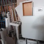 LOTE 203 - 01 LOTE COM MÓVEIS DESMONTADOS E GAVETEIROS. (NO ESTADO) ATENÇÃO! FAZER A VISITAÇÃO ANTES DE ARREMATAR, NÃO SABEMOS SE FUNCIONA. LEILÃO NÃO TEM GARANTIA E NEM DEVOLUÇÃO, SUJEITO A POSSÍVEIS AVARIAS VISÍVEIS/OCULTAS E/OU AUSÊNCIA DE COMPONENTES.