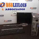 LOTE 096 - 01 CPU HP E 01 MONITOR COM TECLADO. (NO ESTADO) ATENÇÃO! FAZER A VISITAÇÃO ANTES DE ARREMATAR, NÃO SABEMOS SE FUNCIONA. LEILÃO NÃO TEM GARANTIA E NEM DEVOLUÇÃO, SUJEITO A POSSÍVEIS AVARIAS VISÍVEIS/OCULTAS E/OU AUSÊNCIA DE COMPONENTES.