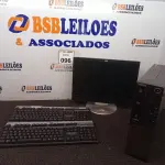 LOTE 096 - 01 CPU HP E 01 MONITOR COM TECLADO. (NO ESTADO) ATENÇÃO! FAZER A VISITAÇÃO ANTES DE ARREMATAR, NÃO SABEMOS SE FUNCIONA. LEILÃO NÃO TEM GARANTIA E NEM DEVOLUÇÃO, SUJEITO A POSSÍVEIS AVARIAS VISÍVEIS/OCULTAS E/OU AUSÊNCIA DE COMPONENTES.