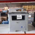 LOTE 315 - 01 IMPRESSORA SAMSUNG SCX5835NX. (NO ESTADO) ATENÇÃO! FAZER A VISITAÇÃO ANTES DE ARREMATAR, NÃO SABEMOS SE FUNCIONA. LEILÃO NÃO TEM GARANTIA E NEM DEVOLUÇÃO, SUJEITO A POSSÍVEIS AVARIAS VISÍVEIS/OCULTAS E/OU AUSÊNCIA DE COMPONENTES.