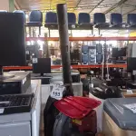 LOTE 193 - 01 SOPRADOR DE FOLHAS COSTAL A GASOLINA KAWASHIMA.  (NO ESTADO) ATENÇÃO! FAZER A VISITAÇÃO ANTES DE ARREMATAR, NÃO SABEMOS SE FUNCIONA. LEILÃO NÃO TEM GARANTIA E NEM DEVOLUÇÃO, SUJEITO A POSSÍVEIS AVARIAS VISÍVEIS/OCULTAS E/OU AUSÊNCIA DE COMPONENTES.