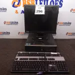 LOTE 296 - 01 CPU HP, 01 MONITOR E 01 TECLADO. (NO ESTADO) ATENÇÃO! FAZER A VISITAÇÃO ANTES DE ARREMATAR, NÃO SABEMOS SE FUNCIONA. LEILÃO NÃO TEM GARANTIA E NEM DEVOLUÇÃO, SUJEITO A POSSÍVEIS AVARIAS VISÍVEIS/OCULTAS E/OU AUSÊNCIA DE COMPONENTES.