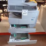 LOTE 117 - 01 IMPRESSORA SAMSUNG MULTIXPRESS 6555NX. (NO ESTADO) ATENÇÃO! FAZER A VISITAÇÃO ANTES DE ARREMATAR, NÃO SABEMOS SE FUNCIONA. LEILÃO NÃO TEM GARANTIA E NEM DEVOLUÇÃO, SUJEITO A POSSÍVEIS AVARIAS VISÍVEIS/OCULTAS E/OU AUSÊNCIA DE COMPONENTES.