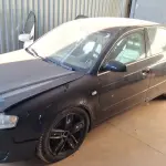 LOTE 506 - AUDI A4 1.8 TURBO, 2006/2007. TETO SOLAR, MULTITRONIC, TODAS ARO 18, COMPLETO. HOMOCINÉTICA ESQUERDA E TRIZETA QUEBRADA. (NO ESTADO)