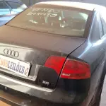 LOTE 506 - AUDI A4 1.8 TURBO, 2006/2007. TETO SOLAR, MULTITRONIC, TODAS ARO 18, COMPLETO. HOMOCINÉTICA ESQUERDA E TRIZETA QUEBRADA. (NO ESTADO)