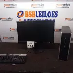 LOTE 144 - 01 CPU HP E 01 MONITOR COM TECLADO. (NO ESTADO) ATENÇÃO! FAZER A VISITAÇÃO ANTES DE ARREMATAR, NÃO SABEMOS SE FUNCIONA. LEILÃO NÃO TEM GARANTIA E NEM DEVOLUÇÃO, SUJEITO A POSSÍVEIS AVARIAS VISÍVEIS/OCULTAS E/OU AUSÊNCIA DE COMPONENTES.