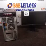 LOTE 182 - 01 SERVIDOR HP E 01 MONITOR. (NO ESTADO) ATENÇÃO! FAZER A VISITAÇÃO ANTES DE ARREMATAR, NÃO SABEMOS SE FUNCIONA. LEILÃO NÃO TEM GARANTIA E NEM DEVOLUÇÃO, SUJEITO A POSSÍVEIS AVARIAS VISÍVEIS/OCULTAS E/OU AUSÊNCIA DE COMPONENTES.