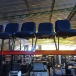 LOTE 101 - 04 CADEIRAS FIXAS PARA ESCRITÓRIO. (NO ESTADO) ATENÇÃO! FAZER A VISITAÇÃO ANTES DE ARREMATAR, NÃO SABEMOS SE FUNCIONA. LEILÃO NÃO TEM GARANTIA E NEM DEVOLUÇÃO, SUJEITO A POSSÍVEIS AVARIAS VISÍVEIS/OCULTAS E/OU AUSÊNCIA DE COMPONENTES.