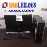 LOTE 308 - 01 CPU HP, 01 MONITOR E 01 TECLADO. (NO ESTADO) ATENÇÃO! FAZER A VISITAÇÃO ANTES DE ARREMATAR, NÃO SABEMOS SE FUNCIONA. LEILÃO NÃO TEM GARANTIA E NEM DEVOLUÇÃO, SUJEITO A POSSÍVEIS AVARIAS VISÍVEIS/OCULTAS E/OU AUSÊNCIA DE COMPONENTES.