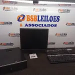 LOTE 104 - 01 CPU HP E 01 MONITOR COM TECLADO. (NO ESTADO) ATENÇÃO! FAZER A VISITAÇÃO ANTES DE ARREMATAR, NÃO SABEMOS SE FUNCIONA. LEILÃO NÃO TEM GARANTIA E NEM DEVOLUÇÃO, SUJEITO A POSSÍVEIS AVARIAS VISÍVEIS/OCULTAS E/OU AUSÊNCIA DE COMPONENTES.