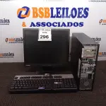 LOTE 296 - 01 CPU HP, 01 MONITOR E 01 TECLADO. (NO ESTADO) ATENÇÃO! FAZER A VISITAÇÃO ANTES DE ARREMATAR, NÃO SABEMOS SE FUNCIONA. LEILÃO NÃO TEM GARANTIA E NEM DEVOLUÇÃO, SUJEITO A POSSÍVEIS AVARIAS VISÍVEIS/OCULTAS E/OU AUSÊNCIA DE COMPONENTES.