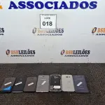 LOTE 018 - 07 APARELHOS CELULARES  TOUCH. (NO ESTADO) ATENÇÃO! FAZER A VISITAÇÃO ANTES DE ARREMATAR, NÃO SABEMOS SE FUNCIONA. LEILÃO NÃO TEM GARANTIA E NEM DEVOLUÇÃO, SUJEITO A POSSÍVEIS AVARIAS VISÍVEIS/OCULTAS E/OU AUSÊNCIA DE COMPONENTES.