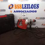 LOTE 139 - 01 MARTELETE EIN HELL COM MALETA. (NO ESTADO) ATENÇÃO! FAZER A VISITAÇÃO ANTES DE ARREMATAR, NÃO SABEMOS SE FUNCIONA. LEILÃO NÃO TEM GARANTIA E NEM DEVOLUÇÃO, SUJEITO A POSSÍVEIS AVARIAS VISÍVEIS/OCULTAS E/OU AUSÊNCIA DE COMPONENTES.