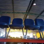 LOTE 094 - 04 CADEIRAS FIXAS PARA ESCRITÓRIO. (NO ESTADO) ATENÇÃO! FAZER A VISITAÇÃO ANTES DE ARREMATAR, NÃO SABEMOS SE FUNCIONA. LEILÃO NÃO TEM GARANTIA E NEM DEVOLUÇÃO, SUJEITO A POSSÍVEIS AVARIAS VISÍVEIS/OCULTAS E/OU AUSÊNCIA DE COMPONENTES.
