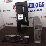 LOTE 214 - 01 CPU LENOVO E 01 MONITOR COM TECLADO. (NO ESTADO) ATENÇÃO! FAZER A VISITAÇÃO ANTES DE ARREMATAR, NÃO SABEMOS SE FUNCIONA. LEILÃO NÃO TEM GARANTIA E NEM DEVOLUÇÃO, SUJEITO A POSSÍVEIS AVARIAS VISÍVEIS/OCULTAS E/OU AUSÊNCIA DE COMPONENTES.