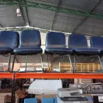LOTE 313 - 04 CADEIRAS FIXAS PARA ESCRITÓRIO. (NO ESTADO) ATENÇÃO! FAZER A VISITAÇÃO ANTES DE ARREMATAR, NÃO SABEMOS SE FUNCIONA. LEILÃO NÃO TEM GARANTIA E NEM DEVOLUÇÃO, SUJEITO A POSSÍVEIS AVARIAS VISÍVEIS/OCULTAS E/OU AUSÊNCIA DE COMPONENTES.