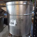 LOTE 336 - 01 LIXEIRA EM INOX. (NO ESTADO) ATENÇÃO! FAZER A VISITAÇÃO ANTES DE ARREMATAR, NÃO SABEMOS SE FUNCIONA. LEILÃO NÃO TEM GARANTIA E NEM DEVOLUÇÃO, SUJEITO A POSSÍVEIS AVARIAS VISÍVEIS/OCULTAS E/OU AUSÊNCIA DE COMPONENTES.