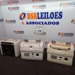 LOTE 106 - 03 CONTADORAS DE CÉDULAS. (NO ESTADO) ATENÇÃO! FAZER A VISITAÇÃO ANTES DE ARREMATAR, NÃO SABEMOS SE FUNCIONA. LEILÃO NÃO TEM GARANTIA E NEM DEVOLUÇÃO, SUJEITO A POSSÍVEIS AVARIAS VISÍVEIS/OCULTAS E/OU AUSÊNCIA DE COMPONENTES.
