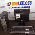 LOTE 196 - 01 CPU ITAUTEC E 01 MONITOR COM TECLADO. (NO ESTADO) ATENÇÃO! FAZER A VISITAÇÃO ANTES DE ARREMATAR, NÃO SABEMOS SE FUNCIONA. LEILÃO NÃO TEM GARANTIA E NEM DEVOLUÇÃO, SUJEITO A POSSÍVEIS AVARIAS VISÍVEIS/OCULTAS E/OU AUSÊNCIA DE COMPONENTES.