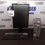 LOTE 245 - 01 CPU LENOVO, 01 MONITOR E TECLADO. (NO ESTADO) ATENÇÃO! FAZER A VISITAÇÃO ANTES DE ARREMATAR, NÃO SABEMOS SE FUNCIONA. LEILÃO NÃO TEM GARANTIA E NEM DEVOLUÇÃO, SUJEITO A POSSÍVEIS AVARIAS VISÍVEIS/OCULTAS E/OU AUSÊNCIA DE COMPONENTES.