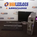 LOTE 096 - 01 CPU HP E 01 MONITOR COM TECLADO. (NO ESTADO) ATENÇÃO! FAZER A VISITAÇÃO ANTES DE ARREMATAR, NÃO SABEMOS SE FUNCIONA. LEILÃO NÃO TEM GARANTIA E NEM DEVOLUÇÃO, SUJEITO A POSSÍVEIS AVARIAS VISÍVEIS/OCULTAS E/OU AUSÊNCIA DE COMPONENTES.