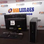 LOTE 290 - 01 CPU HP, 01 MONITOR E 01 TECLADO. (NO ESTADO) ATENÇÃO! FAZER A VISITAÇÃO ANTES DE ARREMATAR, NÃO SABEMOS SE FUNCIONA. LEILÃO NÃO TEM GARANTIA E NEM DEVOLUÇÃO, SUJEITO A POSSÍVEIS AVARIAS VISÍVEIS/OCULTAS E/OU AUSÊNCIA DE COMPONENTES.