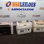 LOTE 106 - 03 CONTADORAS DE CÉDULAS. (NO ESTADO) ATENÇÃO! FAZER A VISITAÇÃO ANTES DE ARREMATAR, NÃO SABEMOS SE FUNCIONA. LEILÃO NÃO TEM GARANTIA E NEM DEVOLUÇÃO, SUJEITO A POSSÍVEIS AVARIAS VISÍVEIS/OCULTAS E/OU AUSÊNCIA DE COMPONENTES.