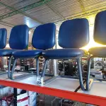 LOTE 094 - 04 CADEIRAS FIXAS PARA ESCRITÓRIO. (NO ESTADO) ATENÇÃO! FAZER A VISITAÇÃO ANTES DE ARREMATAR, NÃO SABEMOS SE FUNCIONA. LEILÃO NÃO TEM GARANTIA E NEM DEVOLUÇÃO, SUJEITO A POSSÍVEIS AVARIAS VISÍVEIS/OCULTAS E/OU AUSÊNCIA DE COMPONENTES.